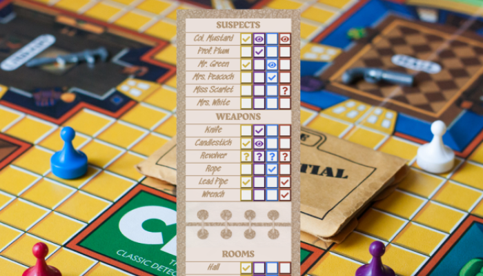 Clue Companion App App Screenshot